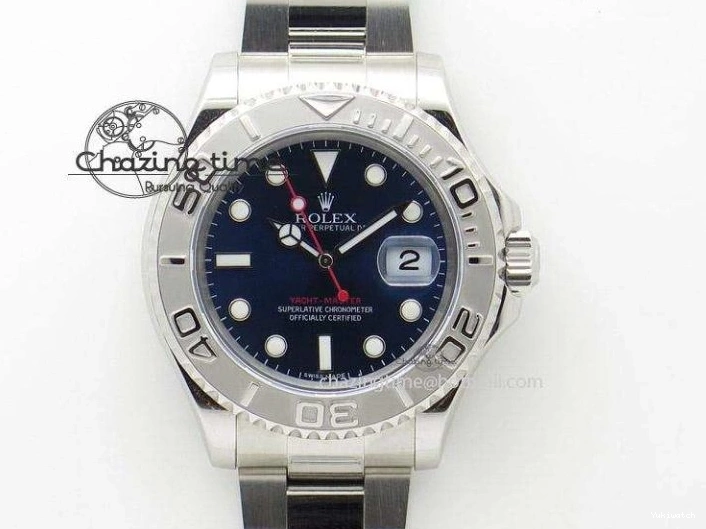 1:1 Bracelet Day-Date Dial Ice Noob Edition A3255 40mm SS on 228206 SS Textured Blue Best 0405